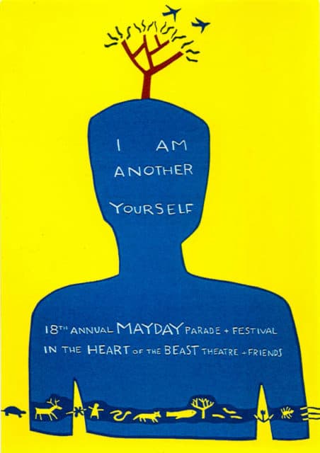 MayDay 1992 poster by Sandy Spieler