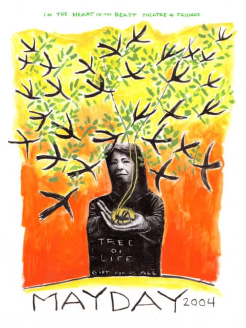 MayDay 2004 poster by Sandy Spieler