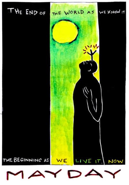 mayday 2012 poster by Sandy Spieler