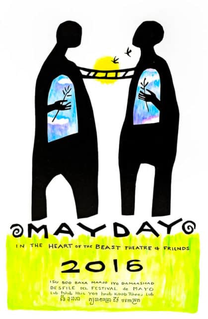 mayday 2016 poster by Sandy Spieler